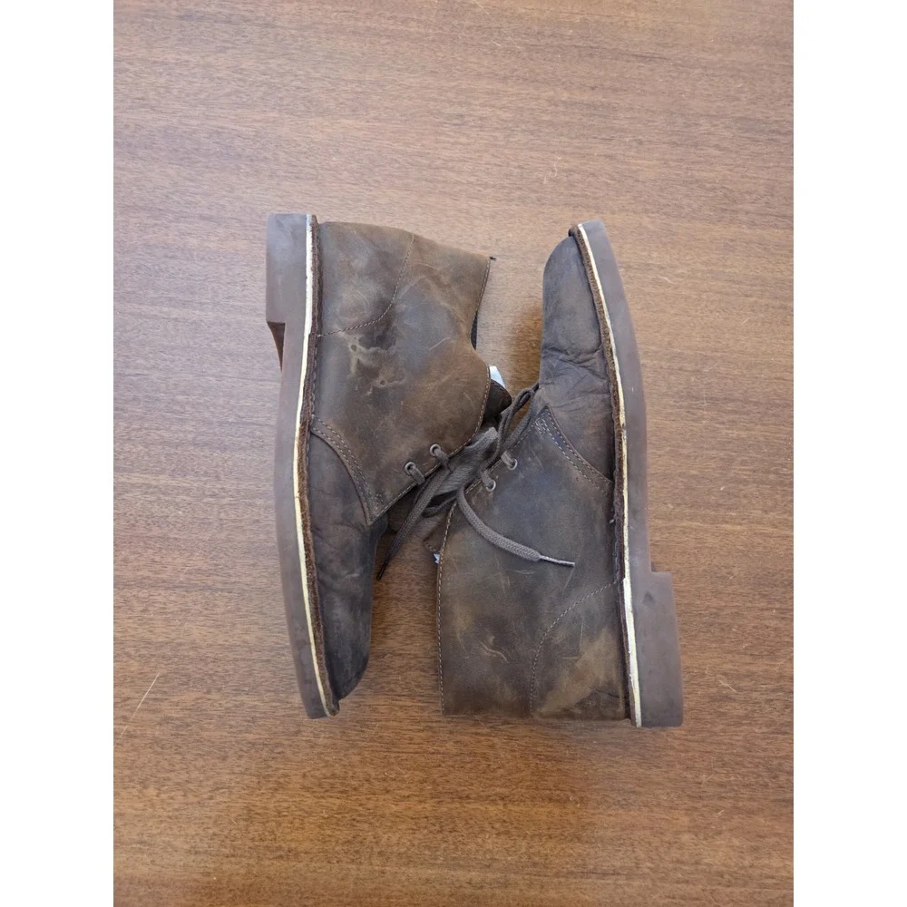 Clarks Bushacre Leather Chikka Boots‎ Mens 10m Brown